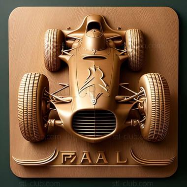 3D модель Maserati 250F (STL)